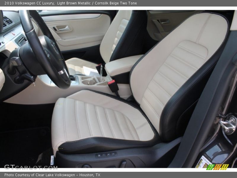 Light Brown Metallic / Cornsilk Beige Two Tone 2010 Volkswagen CC Luxury