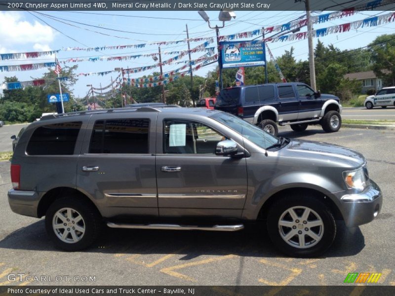 Mineral Gray Metallic / Dark Slate Gray/Light Slate Gray 2007 Chrysler Aspen Limited 4WD