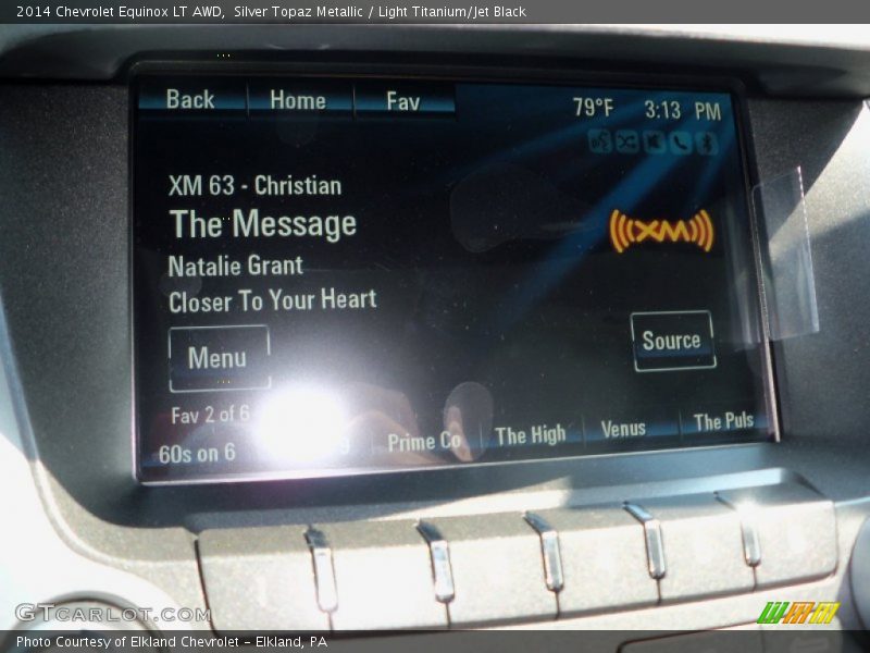 Silver Topaz Metallic / Light Titanium/Jet Black 2014 Chevrolet Equinox LT AWD