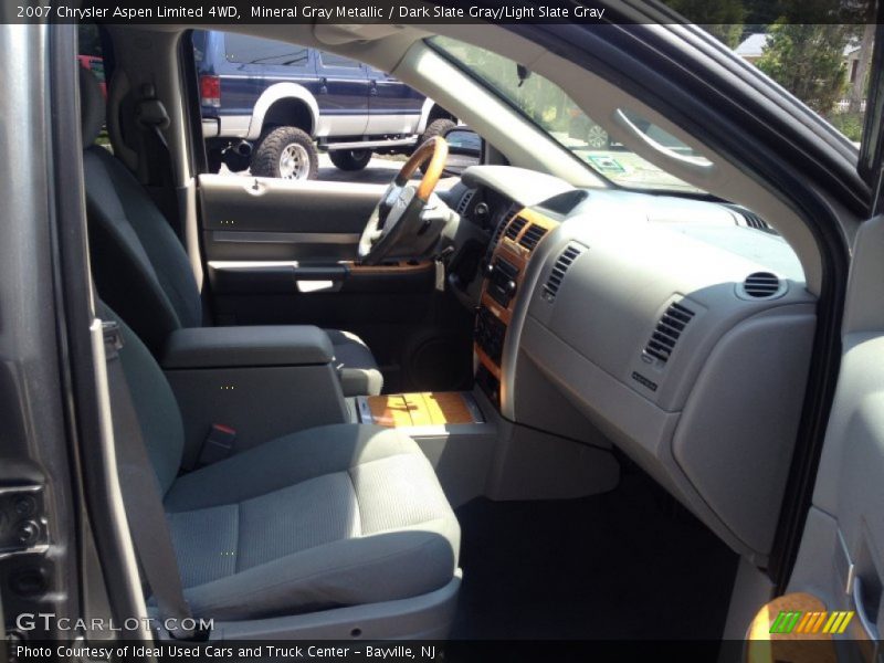 Mineral Gray Metallic / Dark Slate Gray/Light Slate Gray 2007 Chrysler Aspen Limited 4WD