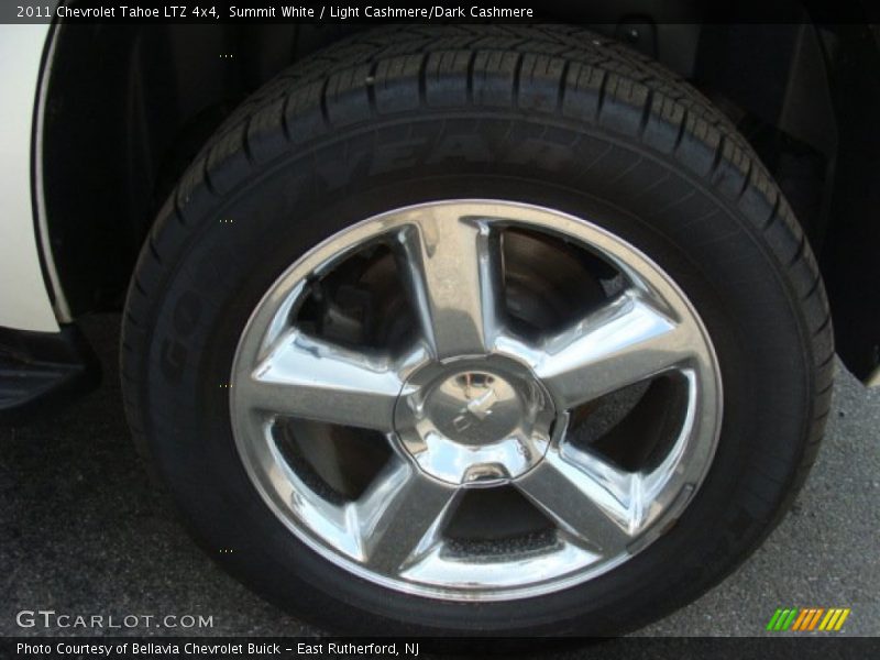 Summit White / Light Cashmere/Dark Cashmere 2011 Chevrolet Tahoe LTZ 4x4