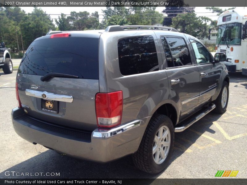 Mineral Gray Metallic / Dark Slate Gray/Light Slate Gray 2007 Chrysler Aspen Limited 4WD