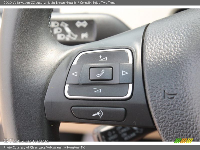 Light Brown Metallic / Cornsilk Beige Two Tone 2010 Volkswagen CC Luxury