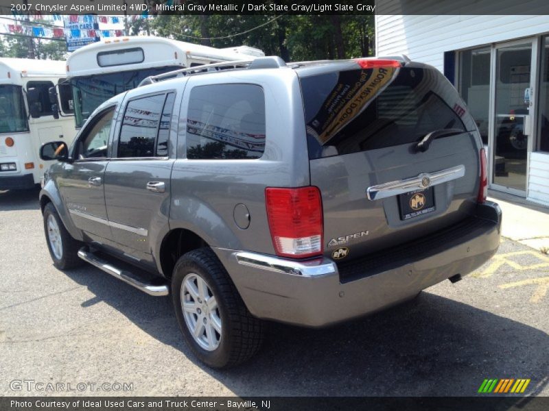 Mineral Gray Metallic / Dark Slate Gray/Light Slate Gray 2007 Chrysler Aspen Limited 4WD