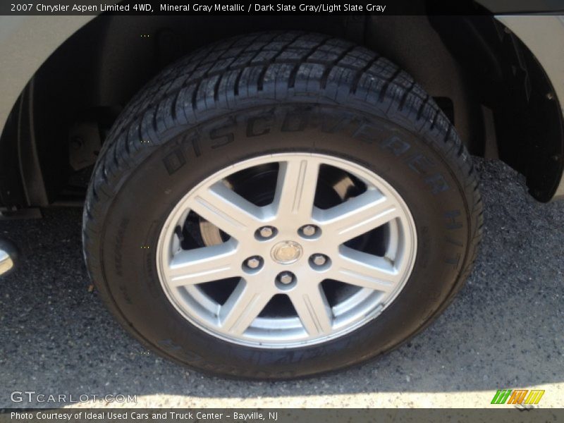 Mineral Gray Metallic / Dark Slate Gray/Light Slate Gray 2007 Chrysler Aspen Limited 4WD