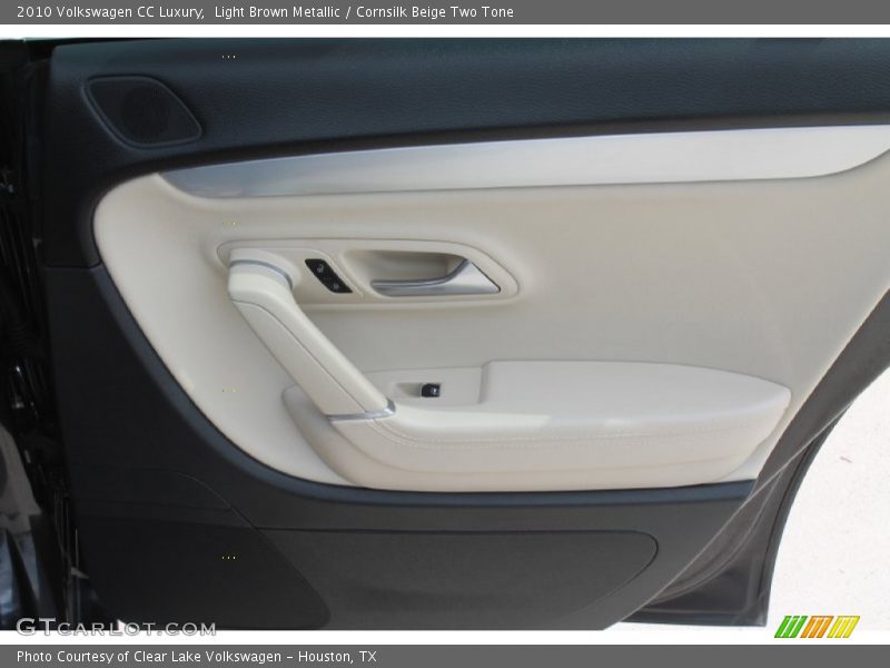 Light Brown Metallic / Cornsilk Beige Two Tone 2010 Volkswagen CC Luxury