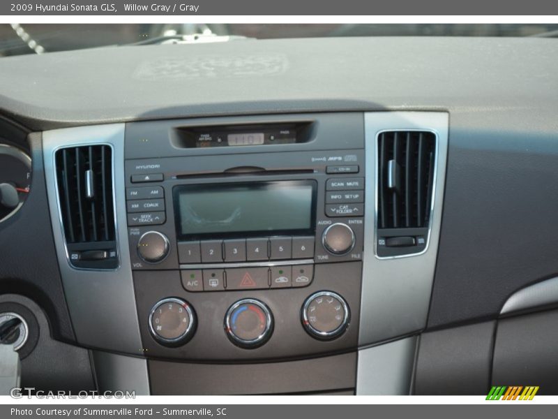 Willow Gray / Gray 2009 Hyundai Sonata GLS