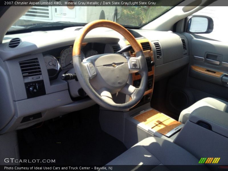 Mineral Gray Metallic / Dark Slate Gray/Light Slate Gray 2007 Chrysler Aspen Limited 4WD
