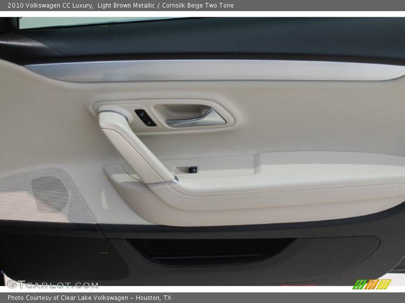 Light Brown Metallic / Cornsilk Beige Two Tone 2010 Volkswagen CC Luxury