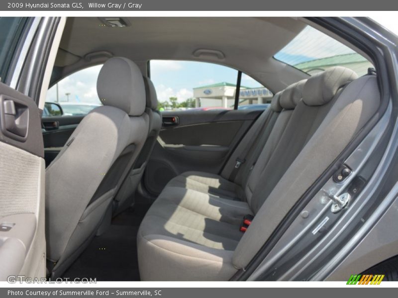 Willow Gray / Gray 2009 Hyundai Sonata GLS