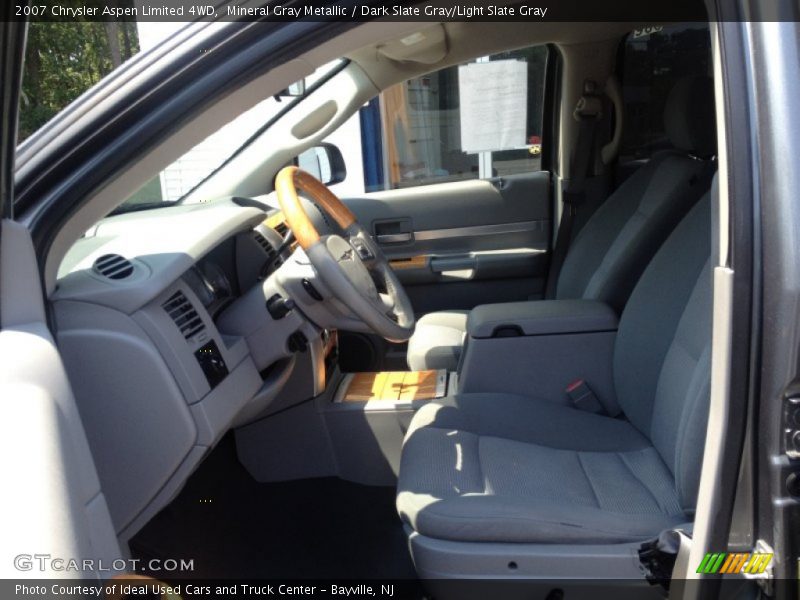 Mineral Gray Metallic / Dark Slate Gray/Light Slate Gray 2007 Chrysler Aspen Limited 4WD