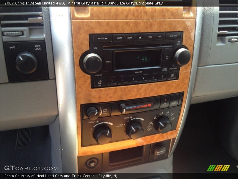 Mineral Gray Metallic / Dark Slate Gray/Light Slate Gray 2007 Chrysler Aspen Limited 4WD