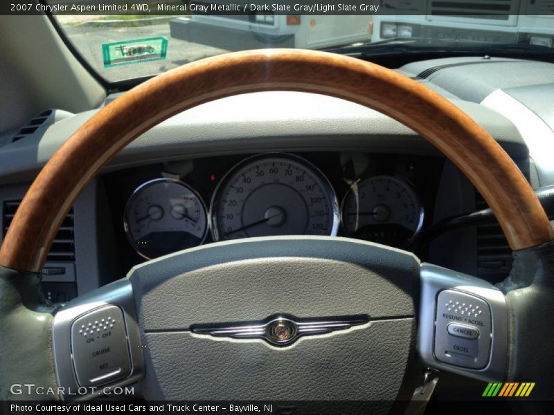 Mineral Gray Metallic / Dark Slate Gray/Light Slate Gray 2007 Chrysler Aspen Limited 4WD