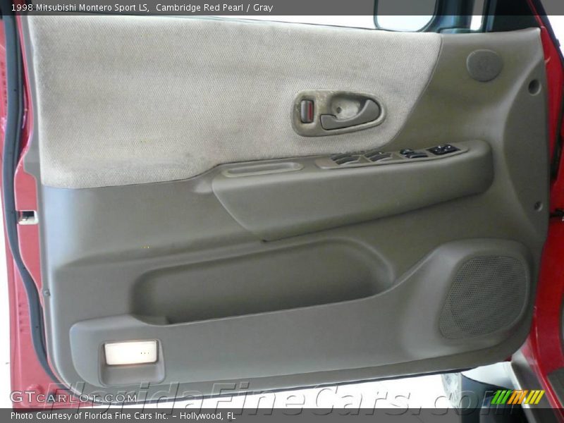 Cambridge Red Pearl / Gray 1998 Mitsubishi Montero Sport LS