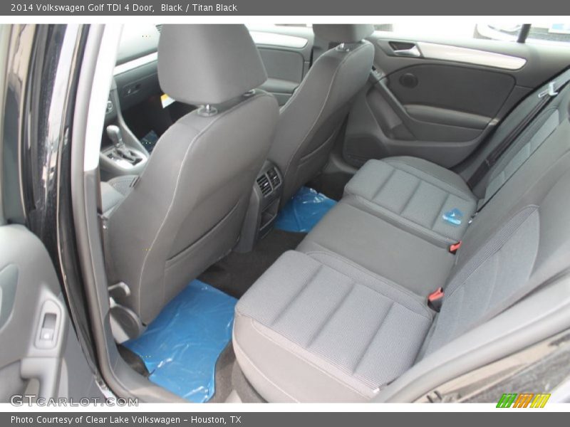 Black / Titan Black 2014 Volkswagen Golf TDI 4 Door