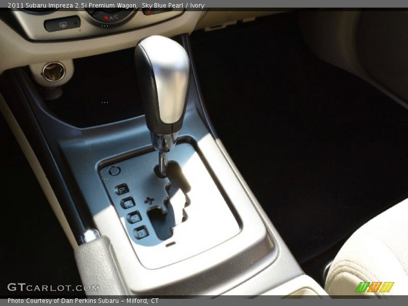 Sky Blue Pearl / Ivory 2011 Subaru Impreza 2.5i Premium Wagon