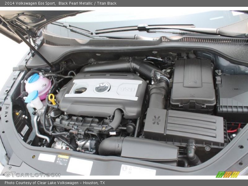 Black Pearl Metallic / Titan Black 2014 Volkswagen Eos Sport