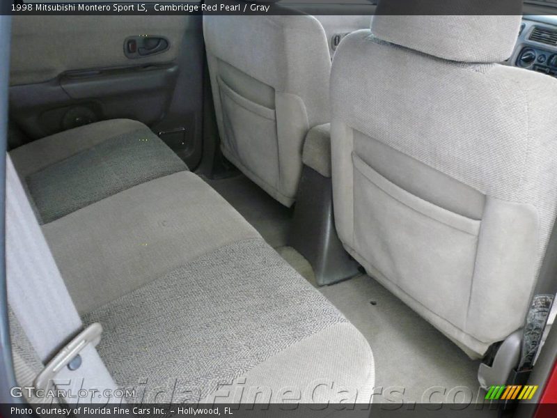 Cambridge Red Pearl / Gray 1998 Mitsubishi Montero Sport LS