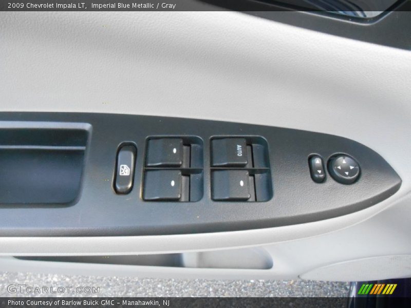Imperial Blue Metallic / Gray 2009 Chevrolet Impala LT