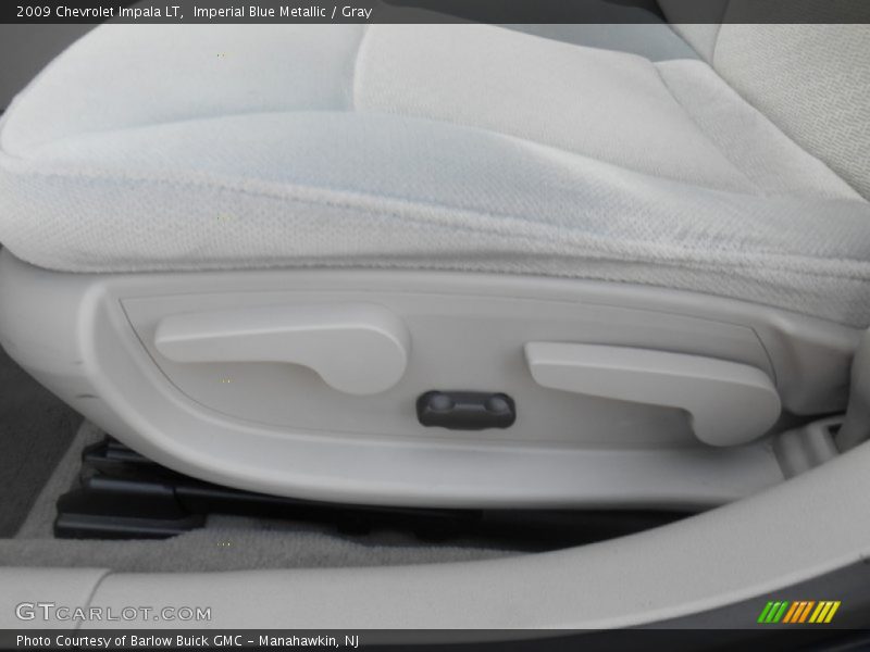 Imperial Blue Metallic / Gray 2009 Chevrolet Impala LT