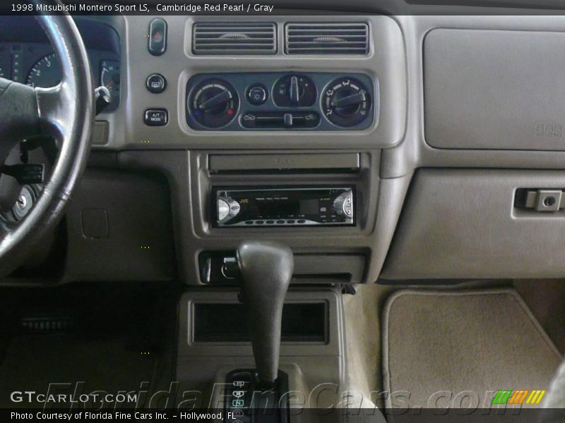 Cambridge Red Pearl / Gray 1998 Mitsubishi Montero Sport LS
