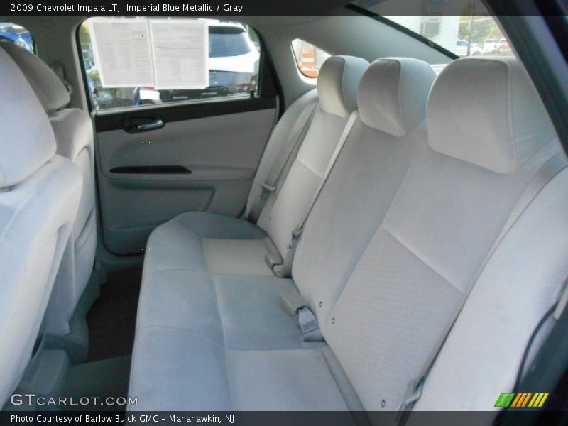 Imperial Blue Metallic / Gray 2009 Chevrolet Impala LT