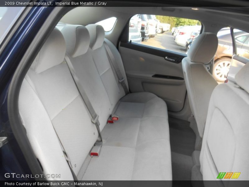 Imperial Blue Metallic / Gray 2009 Chevrolet Impala LT
