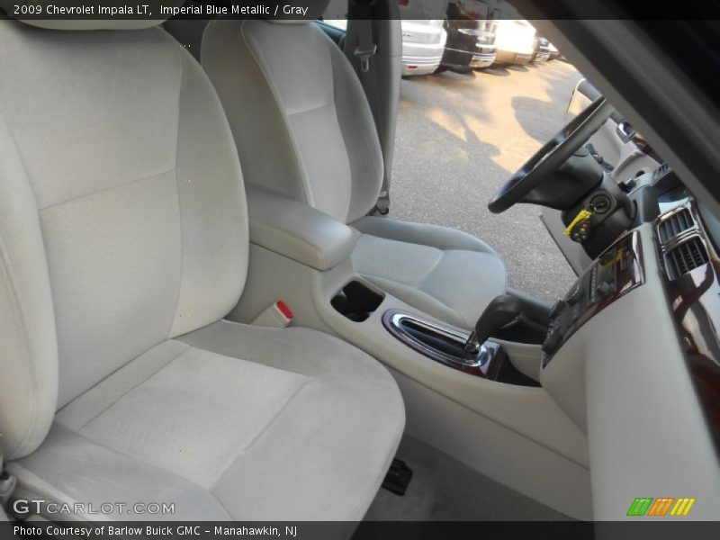 Imperial Blue Metallic / Gray 2009 Chevrolet Impala LT
