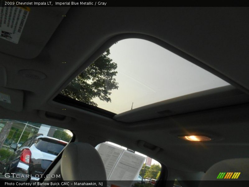 Imperial Blue Metallic / Gray 2009 Chevrolet Impala LT