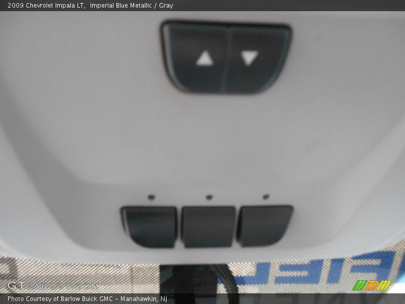 Imperial Blue Metallic / Gray 2009 Chevrolet Impala LT