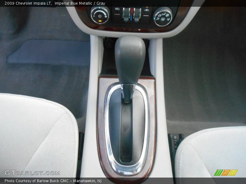Imperial Blue Metallic / Gray 2009 Chevrolet Impala LT
