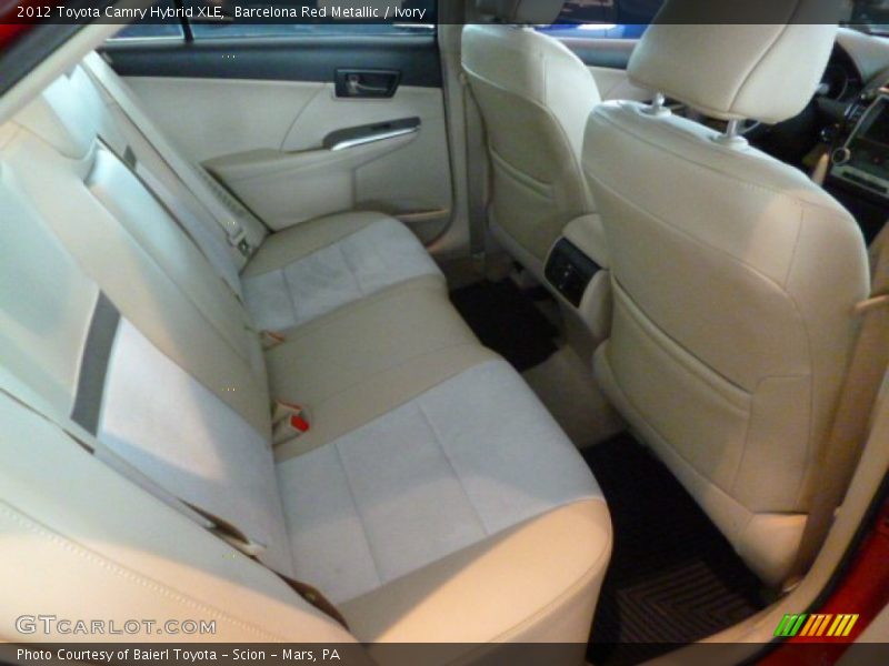 Barcelona Red Metallic / Ivory 2012 Toyota Camry Hybrid XLE