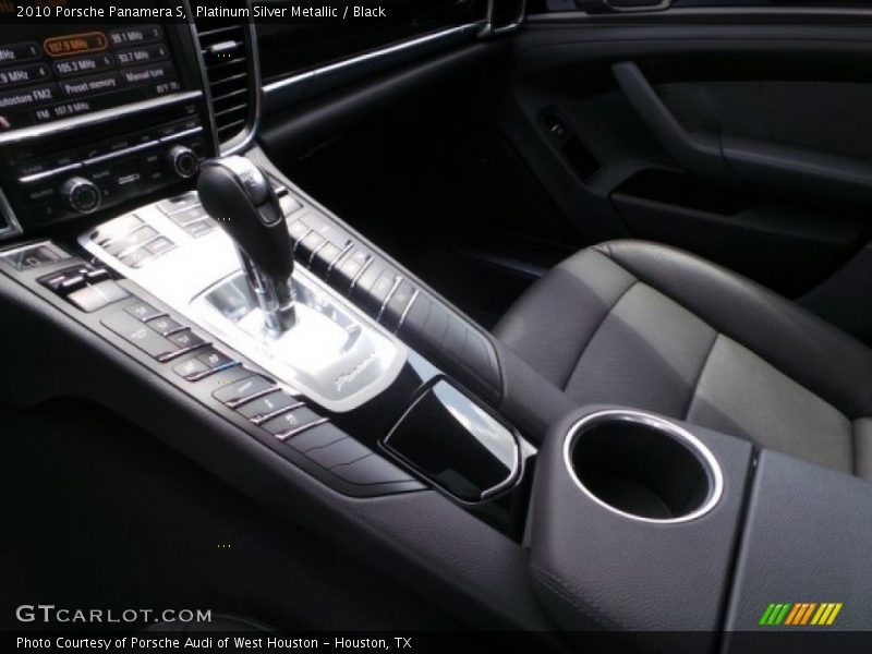 Platinum Silver Metallic / Black 2010 Porsche Panamera S
