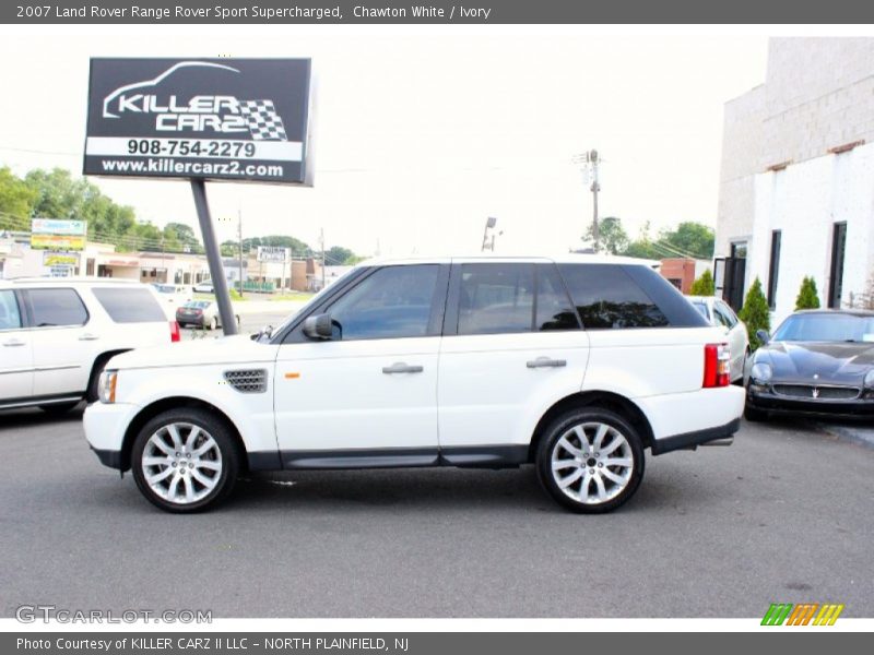 Chawton White / Ivory 2007 Land Rover Range Rover Sport Supercharged