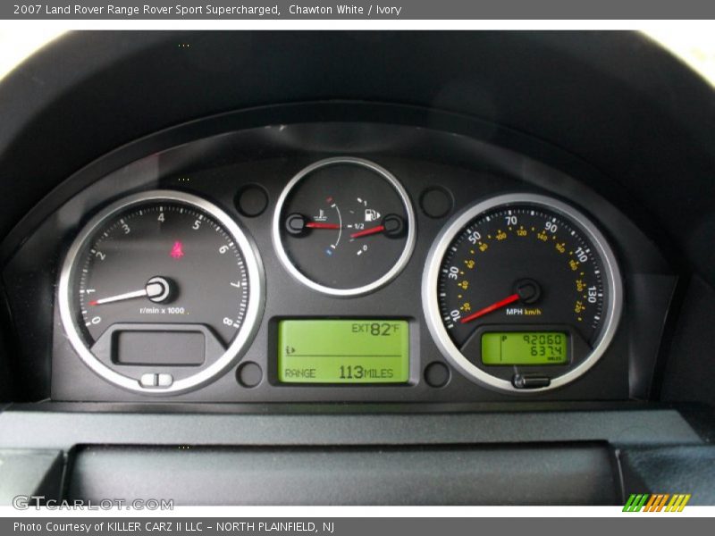 Chawton White / Ivory 2007 Land Rover Range Rover Sport Supercharged