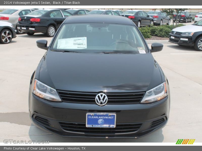 Black / Titan Black 2014 Volkswagen Jetta S Sedan