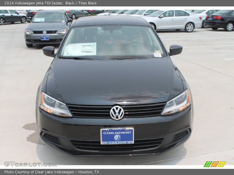 Black / Titan Black 2014 Volkswagen Jetta TDI Sedan