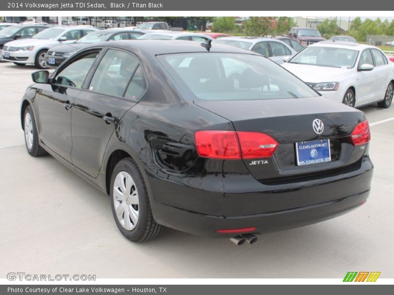 Black / Titan Black 2014 Volkswagen Jetta TDI Sedan