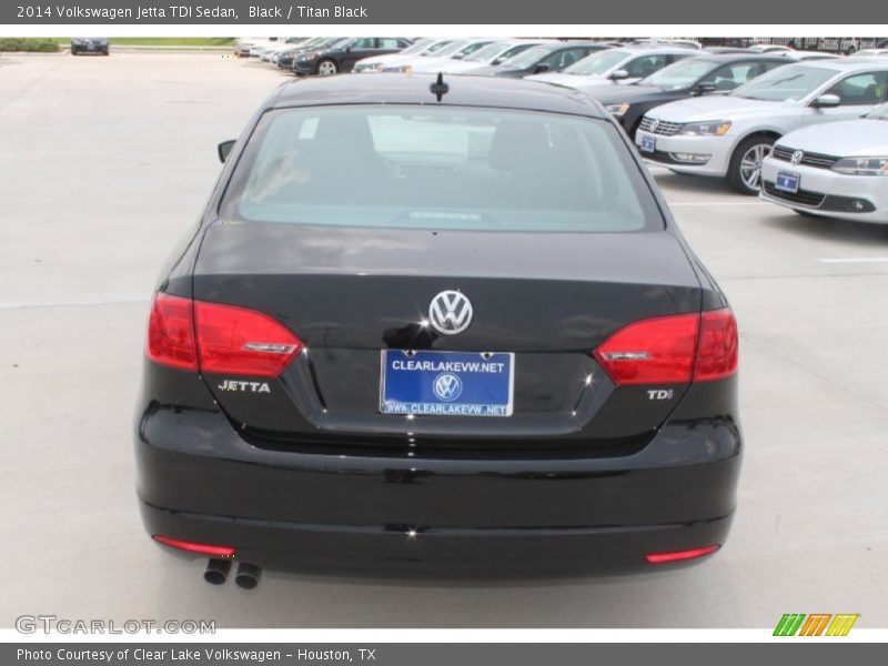 Black / Titan Black 2014 Volkswagen Jetta TDI Sedan