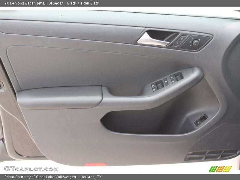 Black / Titan Black 2014 Volkswagen Jetta TDI Sedan