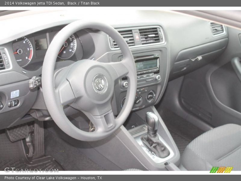 Black / Titan Black 2014 Volkswagen Jetta TDI Sedan
