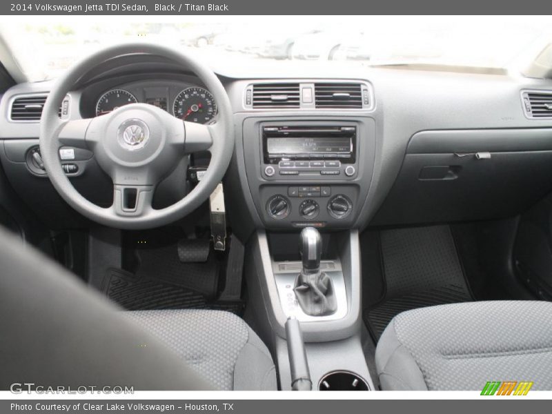 Black / Titan Black 2014 Volkswagen Jetta TDI Sedan
