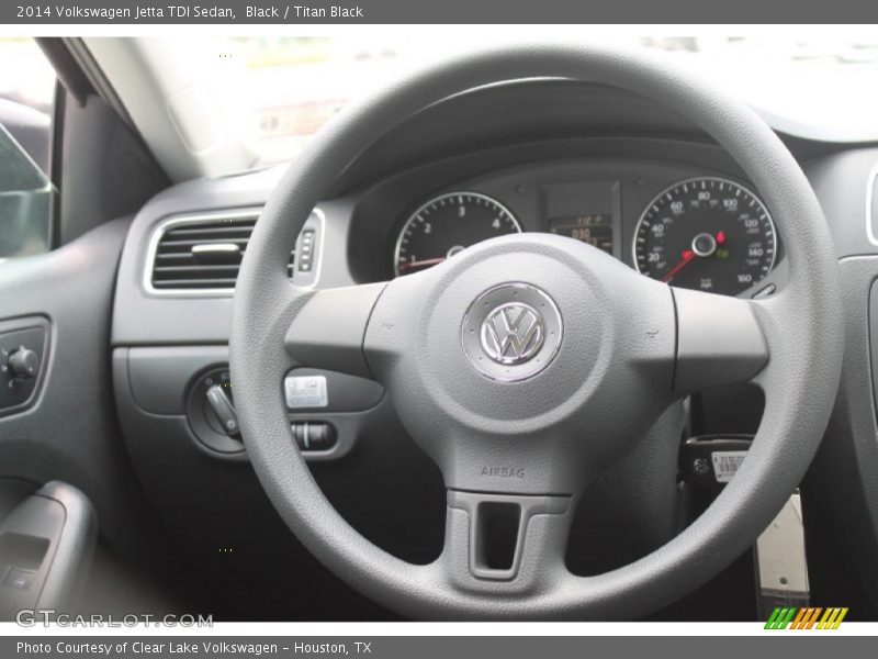 Black / Titan Black 2014 Volkswagen Jetta TDI Sedan
