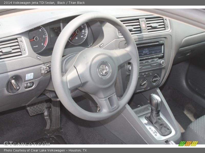 Black / Titan Black 2014 Volkswagen Jetta TDI Sedan