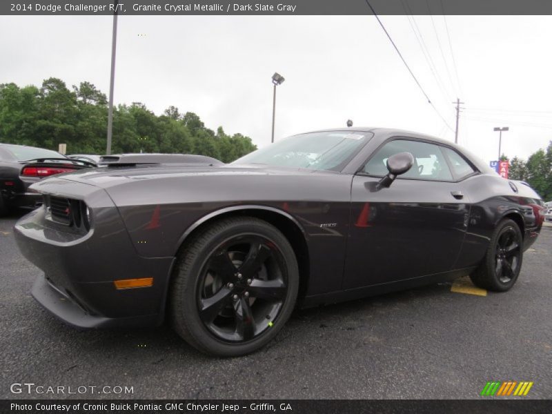 Granite Crystal Metallic / Dark Slate Gray 2014 Dodge Challenger R/T