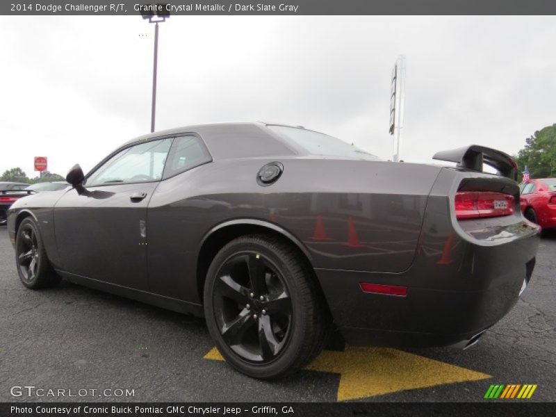 Granite Crystal Metallic / Dark Slate Gray 2014 Dodge Challenger R/T