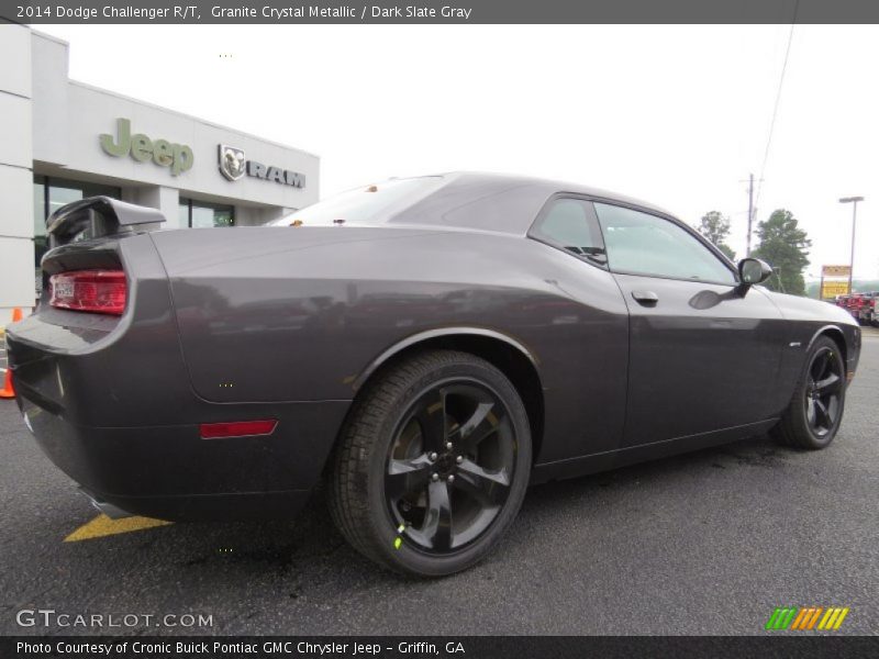 Granite Crystal Metallic / Dark Slate Gray 2014 Dodge Challenger R/T