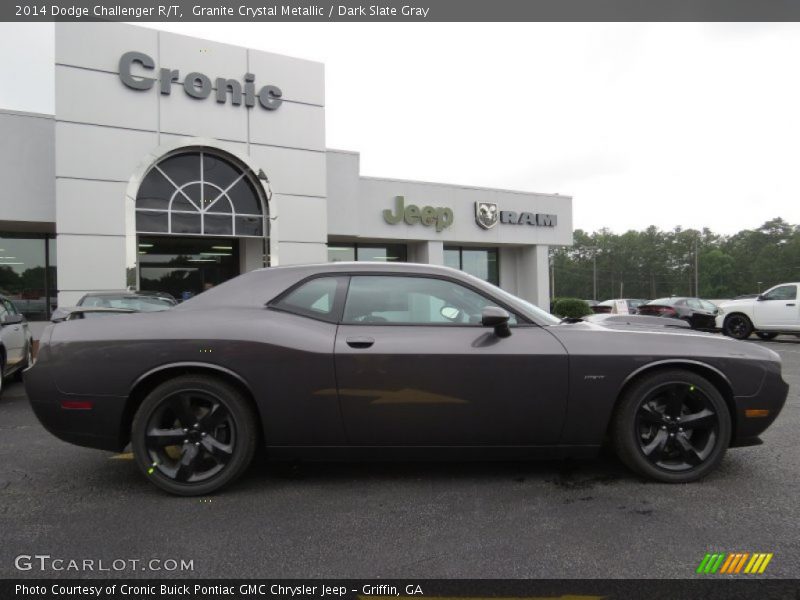 Granite Crystal Metallic / Dark Slate Gray 2014 Dodge Challenger R/T