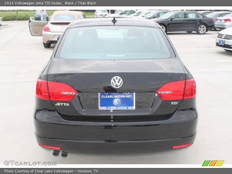 Black / Titan Black 2014 Volkswagen Jetta TDI Sedan