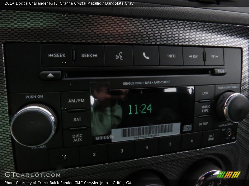 Granite Crystal Metallic / Dark Slate Gray 2014 Dodge Challenger R/T